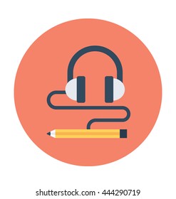 Headphones Vector Icon