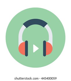 Headphones Vector Icon