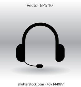 headphones vector icon