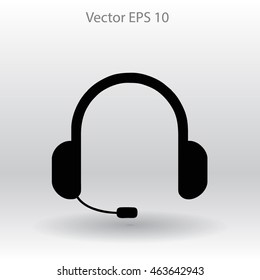 headphones vector icon