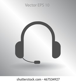 headphones vector icon