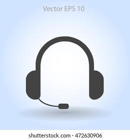 headphones vector icon