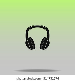 Headphones vector icon