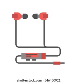 Headphones vector icon.