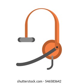 Headphones vector icon.