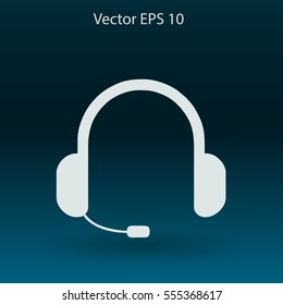 headphones vector icon