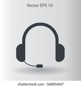 headphones vector icon