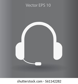 headphones vector icon
