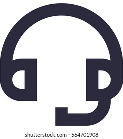 Headphones Vector Icon