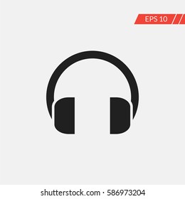 Headphones vector icon