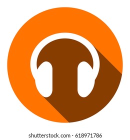 Headphones vector icon