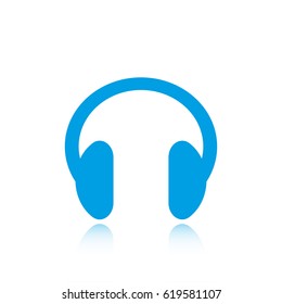 Headphones vector icon
