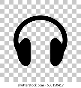 Headphones vector icon