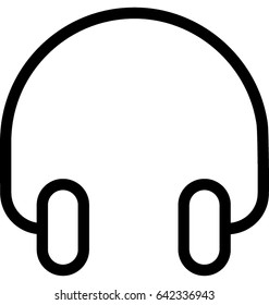 Headphones Vector Icon