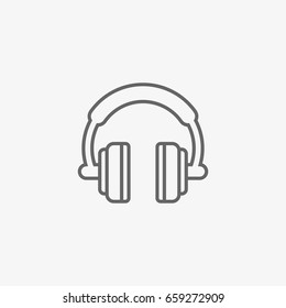 headphones vector icon
