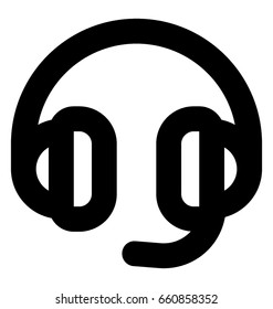 Headphones Vector Icon