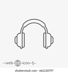 Headphones Vector Icon