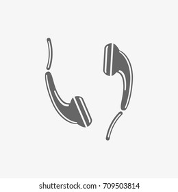 headphones vector icon