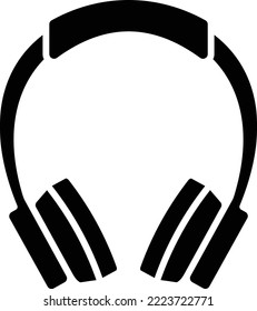 Headphones vector icon. Can be used for printing, mobile and web applications.