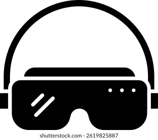 Headphones vector icon. Can be used for printing, mobile and web applications.