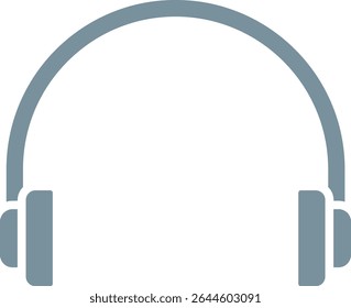 Ícone de vetor de fones de ouvido. Pode ser usado para impressão, aplicativos móveis e da Web.