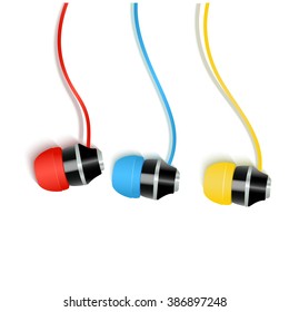 Headphones vector illustration