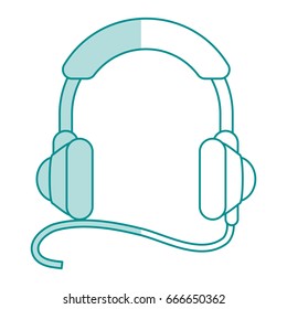headphones vector illustration