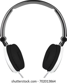 Headphones. vector illustration