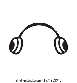 headphones vector illustration transparent background