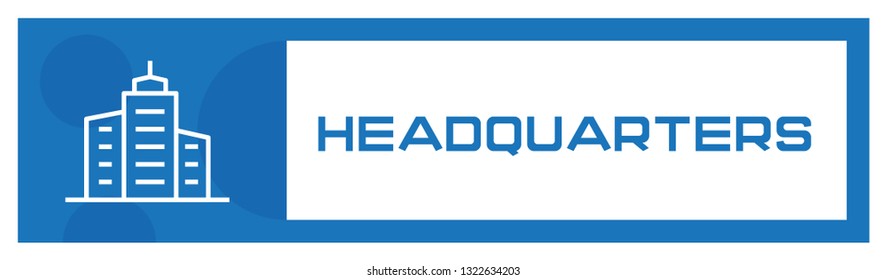 Headquarters Icon Concept