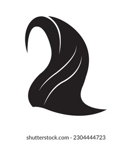 headscarf icon logo vector design template