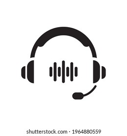 Headset Accessory Icon design vector