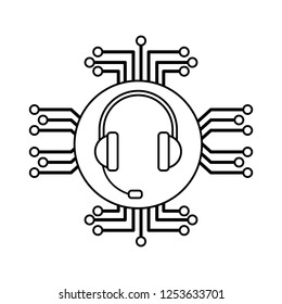 headset assistance icon