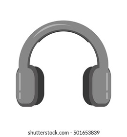 headset audio device isolated icon vector illustration design