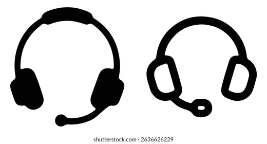 Headset Call Center Support Icon