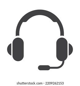 
headset design icon vector illustration