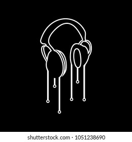 headset digital logo