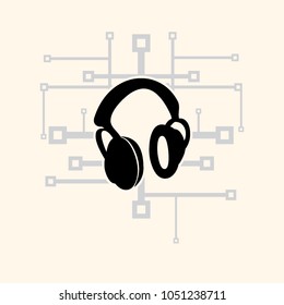 headset digital logo