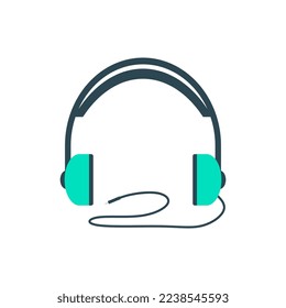 Headset as Equipment for streamers and blogger isolated on white background.