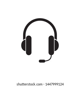 headset headphone icon vector illustration