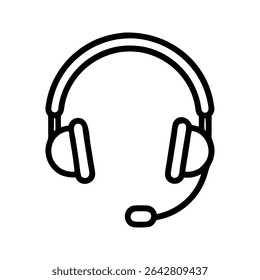 Dispositivo de comunicación de la Asistencia al cliente del icono del auricular