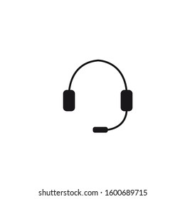 Headset icon design template EPS 10