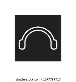 HEADSET ICON DESIGN , VECTOR EPS10