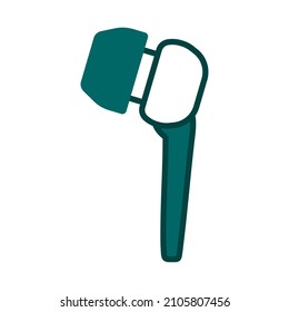 Icono de auriculares. Contorno de negrita editable con diseño de relleno de color. Ilustración vectorial.