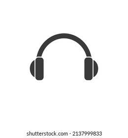 headset icon illustration vector flat headset design
