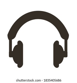 headset icon isolated vector design. audio device