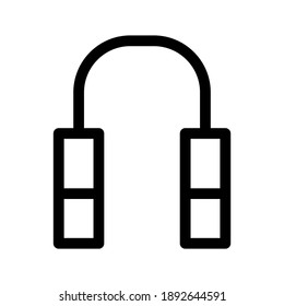 headset icon or logo isolated sign symbol vector illustration - high quality black style vector icons
