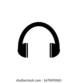 icono de auriculares con fondo blanco