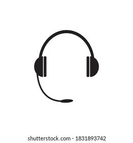 headset icon symbol sign vector