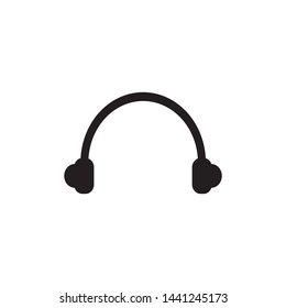 headset icon symbol vector illustration